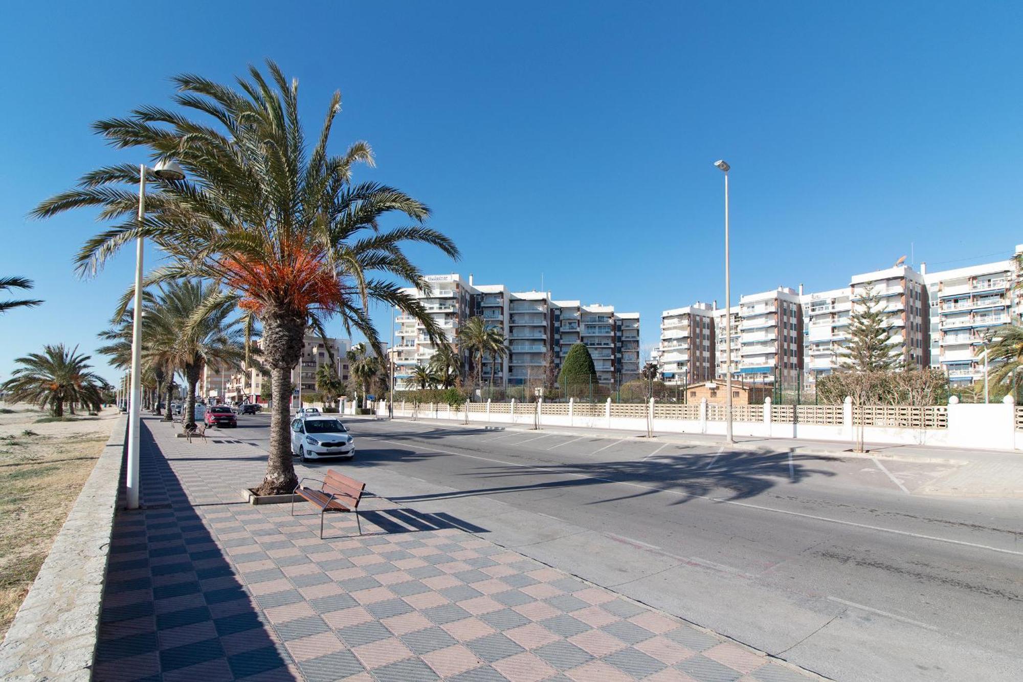 Global Properties, Apartamento Con Terraza E Increibles Vistas Al Mar Sagunto Exterior foto