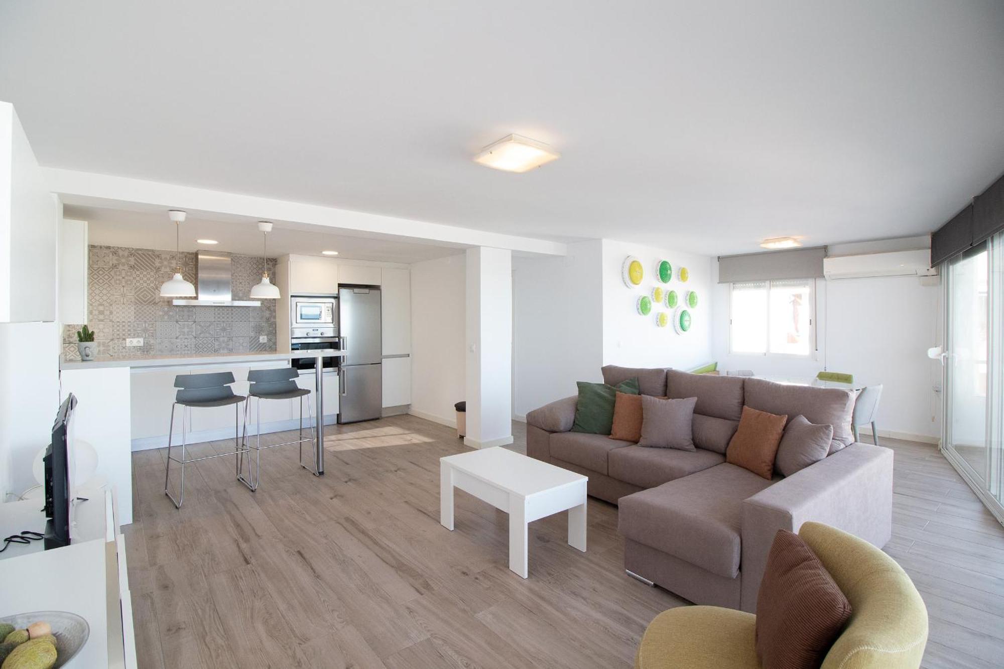 Global Properties, Apartamento Con Terraza E Increibles Vistas Al Mar Sagunto Exterior foto