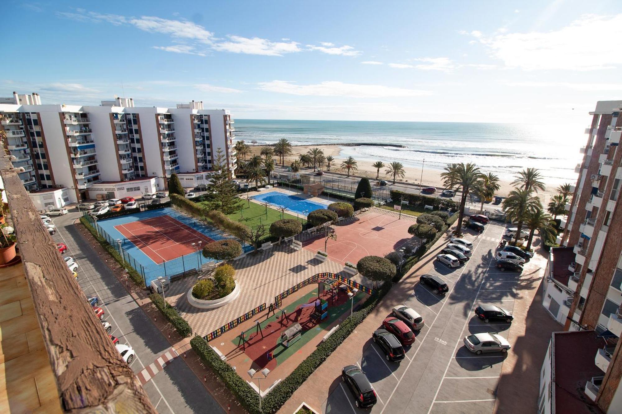 Global Properties, Apartamento Con Terraza E Increibles Vistas Al Mar Sagunto Exterior foto