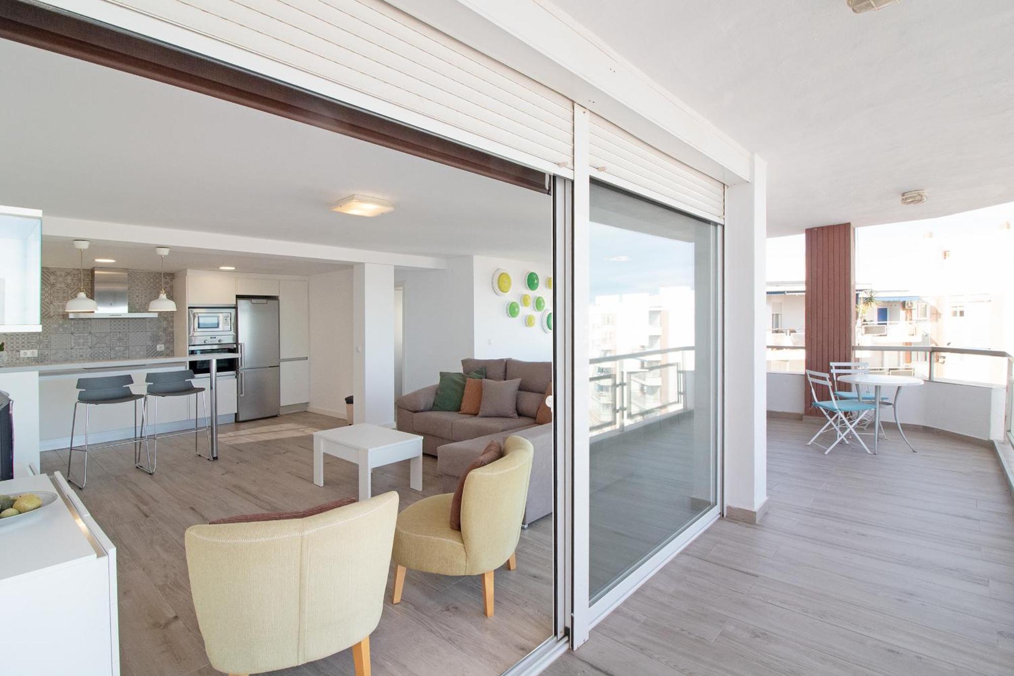 Global Properties, Apartamento Con Terraza E Increibles Vistas Al Mar Sagunto Exterior foto